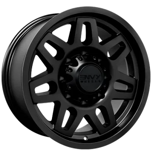 Envy Wheels – ET-2 – Black – 16″x8″ 10mm – All weather Wheels – 222SB-U16816512110